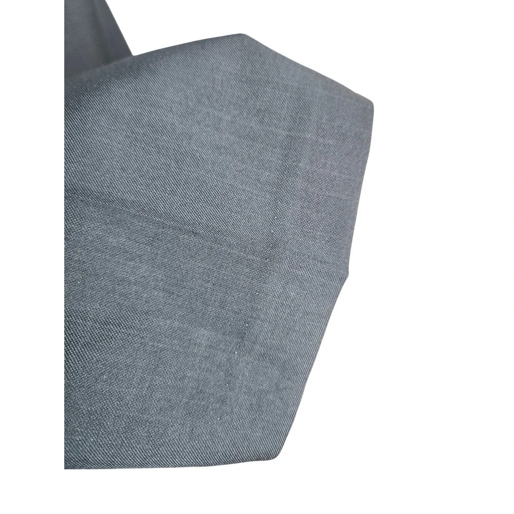 Haggar Men 40x32 Premium Flex Straight Fit Dress Pants Dark Grey Stretch HD70000